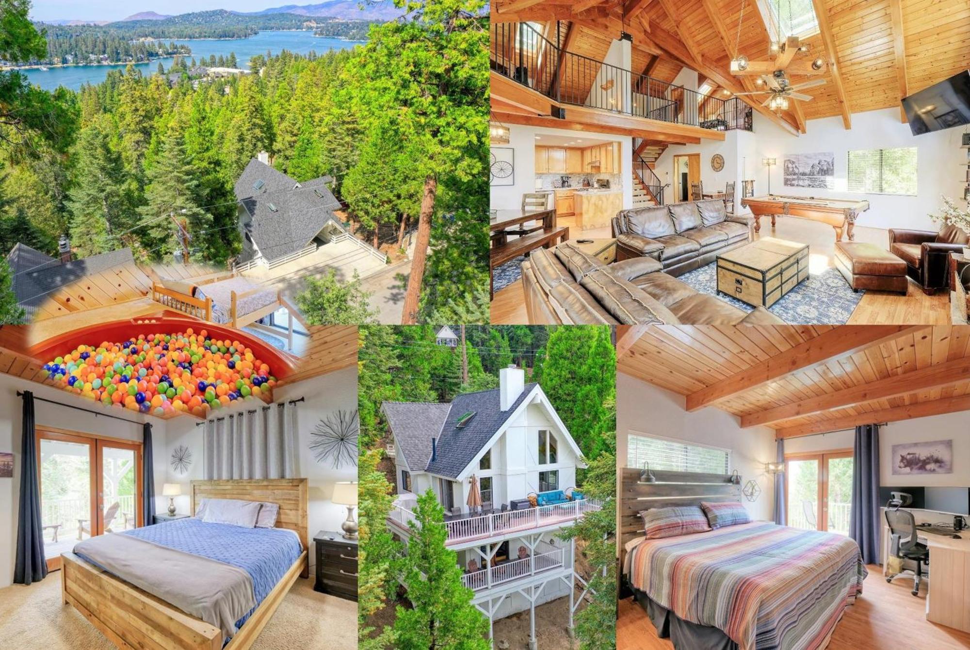 Kid'S Paradise! Ball Pit 2 Lofts Lakeview 5 Bd, 3Ba Lake Arrowhead Exteriér fotografie
